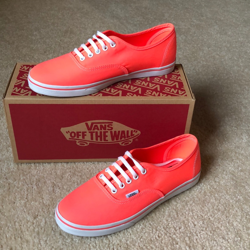 Coral Colored Vans!